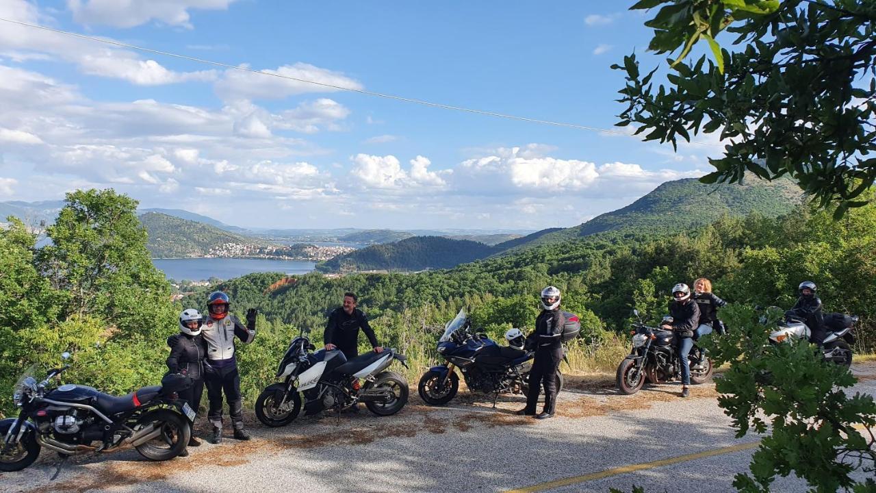 Guesthouse Vissinokipos - Biker Friendly - Motorradhotel Castória Exterior foto