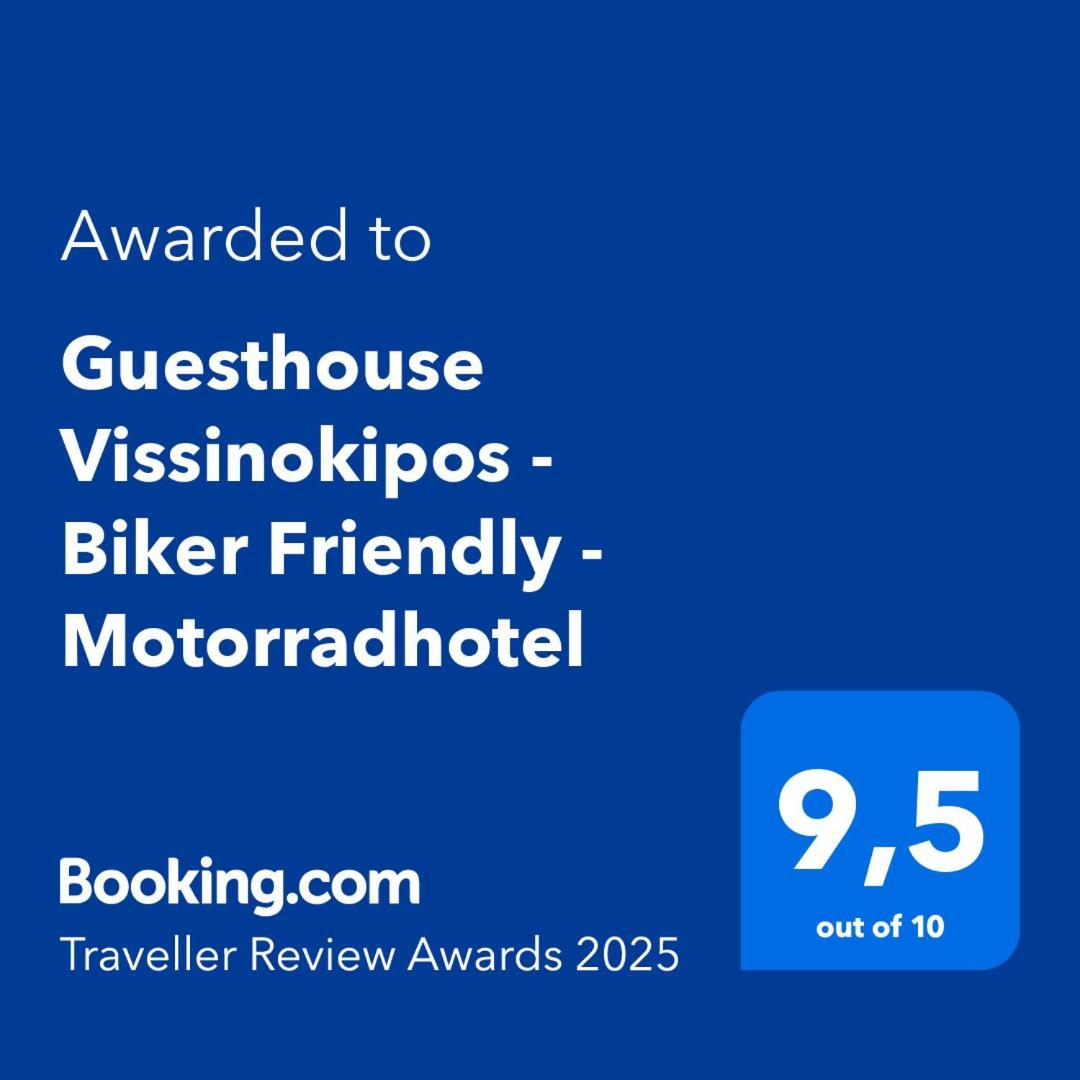 Guesthouse Vissinokipos - Biker Friendly - Motorradhotel Castória Exterior foto